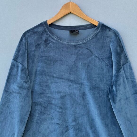 🎉5 for $45🎉 32 Degree Heat Velvet Pullover Top Long Sleeve Size S - Picture 3 of 7